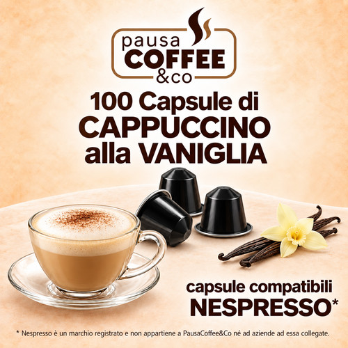 100 capsule cialde - , cappuccino